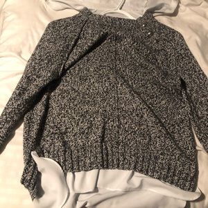 Sweater + collar combo